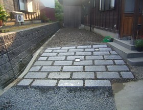 民間住宅外構工事02