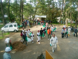 グリーンはしだて１人１坪大作戦01