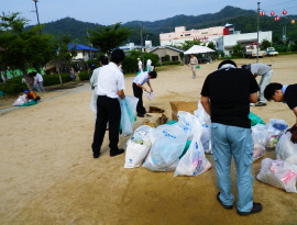 宮津燈籠流し花火大02
