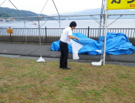 宮津燈籠流し花火大06