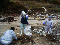 海岸清掃ボランティア00