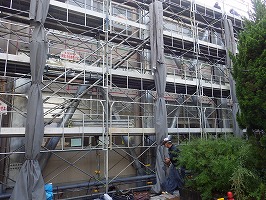 加悦高校耐震補強09