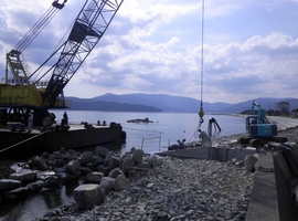 宮津港港湾侵食対策工事08