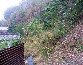 新庄　急傾斜地崩壊対策工事03